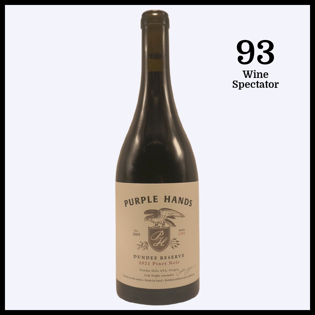 Purple Hands Dundee Reserve Willamette Pinot Noir 2021